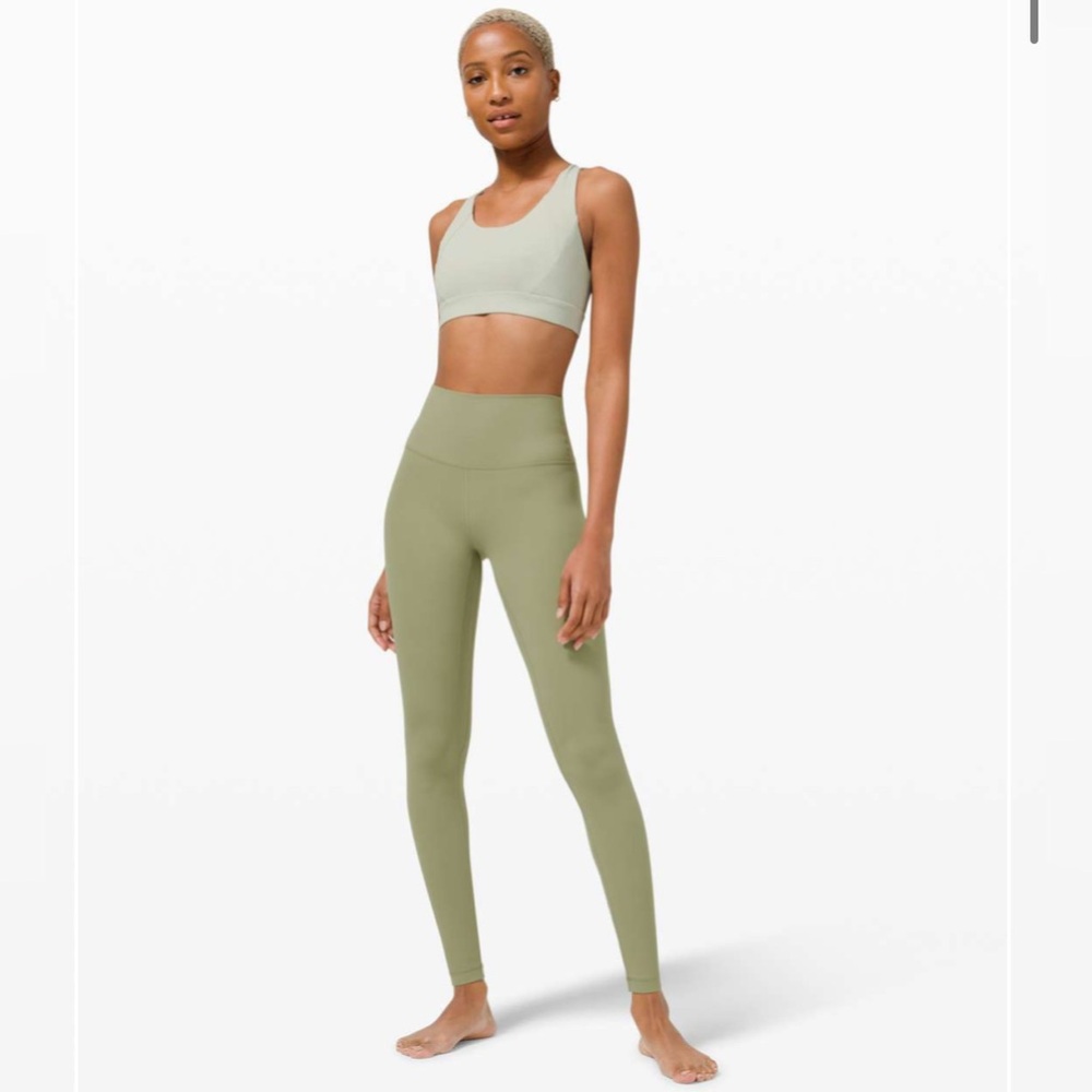 Lululemon Align Pant 28" Rosemary Green size 16